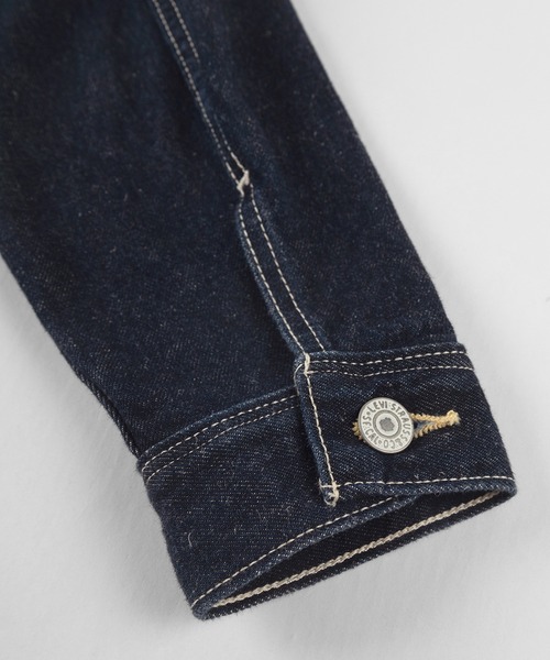 Levi's RED(リーバイスレッド)の「【Levi’s Red/リーバイス レッド】ルーズフィット デニムジャケット/ TRUCKER JACKET(デニムジャケット・メンズ・インディゴブルー・S/M/L)」の19枚目の写真