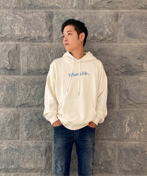 DIESEL(ディーゼル)の「メンズ スウェットパーカー 刺繍 サステナブル(パーカー・メンズ・ブラック/ブルーグリーン/ホワイト・MEDIUM/X-LARGE/X-SMALL/LARGE/SMALL/XX-LARGE)」の2枚目の写真