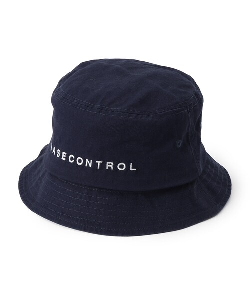 BASECONTROL（ベースコントロール）の「◆ロゴ刺繍 コットンツイル バケットハット（ハット・メンズ・アイボリー/ブラック/ベージュ/ネイビー・99）」の4枚目の写真