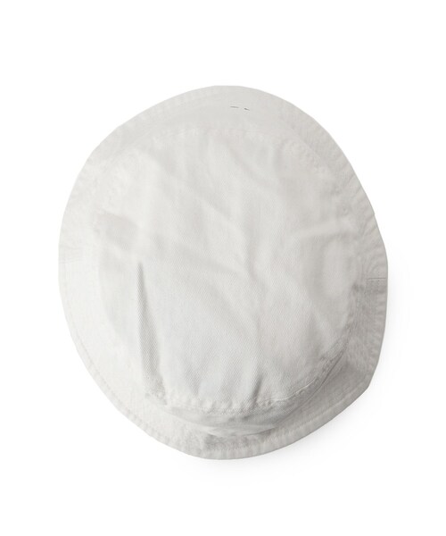 BASECONTROL（ベースコントロール）の「◆ロゴ刺繍 コットンツイル バケットハット（ハット・メンズ・アイボリー/ブラック/ベージュ/ネイビー・99）」の9枚目の写真