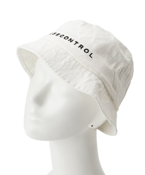 BASECONTROL（ベースコントロール）の「◆ロゴ刺繍 コットンツイル バケットハット（ハット・メンズ・アイボリー/ブラック/ベージュ/ネイビー・99）」の6枚目の写真