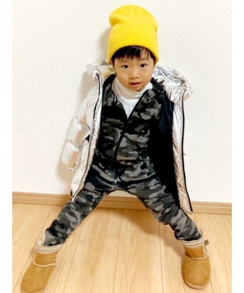 GAP（ギャップ）の「Gapfit フィットテク パーカー (幼児)（パーカー・キッズ・グレー/ネイビー/ブラック/グリーン系カモフラージュ・5 YRS/2 YRS/3 YRS/18-24M/4 YRS/12-18 M）」の9枚目の写真