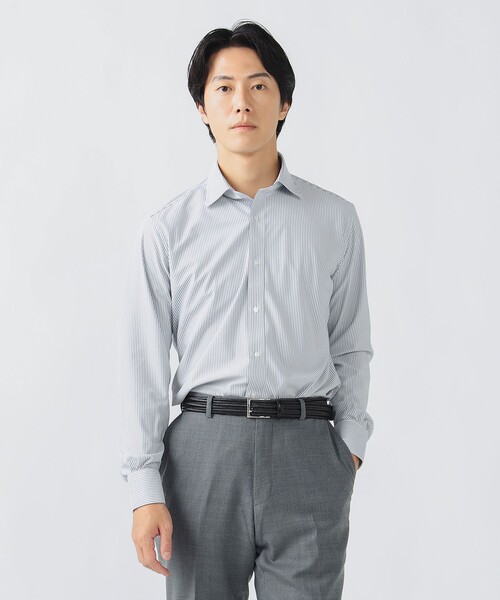 BEAMS HEART（ビームスハート）の「イージーケア セミワイドカラー シャツ【ストレッチ】（シャツ/ブラウス・メンズ・サックスブルー/その他/ホワイト/ブルー/その他1・39/38/37/40/41/42）」の5枚目の写真