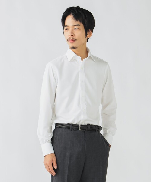 BEAMS HEART（ビームスハート）の「イージーケア セミワイドカラー シャツ【ストレッチ】（シャツ/ブラウス・メンズ・サックスブルー/その他/ホワイト/ブルー/その他1・39/38/37/40/41/42）」の18枚目の写真