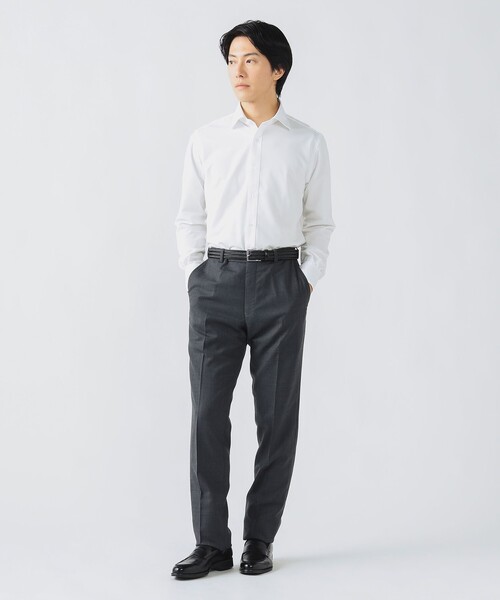 BEAMS HEART（ビームスハート）の「イージーケア セミワイドカラー シャツ【ストレッチ】（シャツ/ブラウス・メンズ・サックスブルー/その他/ホワイト/ブルー/その他1・39/38/37/40/41/42）」の19枚目の写真