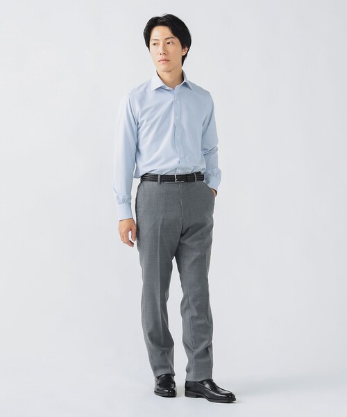 BEAMS HEART（ビームスハート）の「イージーケア セミワイドカラー シャツ【ストレッチ】（シャツ/ブラウス・メンズ・サックスブルー/その他/ホワイト/ブルー/その他1・39/38/37/40/41/42）」の21枚目の写真