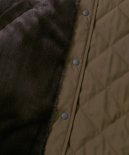 ROPE'（ロペ）の「ファーリバーシブルキルティングブルゾン（ブルゾン