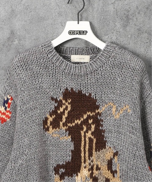 Jieda（ジエダ）の「【JIEDA / ジエダ】HORSE OVER KNIT（ニット
