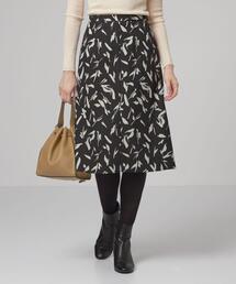 closet story（クローゼットストーリー）の「＜closet story（クローゼットストーリー）＞ファンシーツイル ブラシ フレアスカート（スカート）」