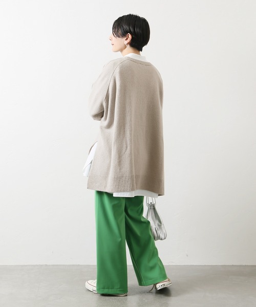 JOURNAL STANDARD（ジャーナルスタンダード）の「MUSIC クルーネックプルオーバー◆（ニット/セーター・レディース・カーキ/グレー/ブラック・FREE）」の18枚目の写真