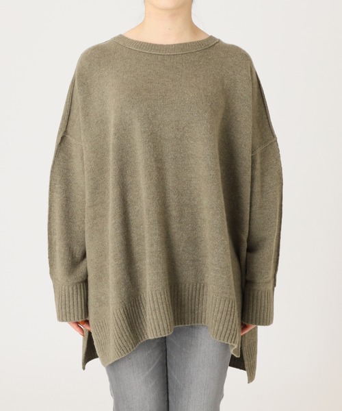 JOURNAL STANDARD（ジャーナルスタンダード）の「MUSIC クルーネックプルオーバー◆（ニット/セーター・レディース・カーキ/グレー/ブラック・FREE）」の16枚目の写真