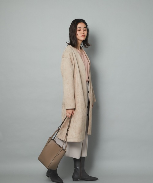 un dix cors(アンディコール)の「スタイリングにマッチしやすい 2WAYハンドルバッグ(ハンドバッグ・レディース・ブラック/ベージュ・FREE)」の18枚目の写真