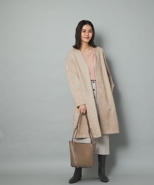 un dix cors(アンディコール)の「スタイリングにマッチしやすい 2WAYハンドルバッグ(ハンドバッグ・レディース・ブラック/ベージュ・FREE)」の11枚目の写真