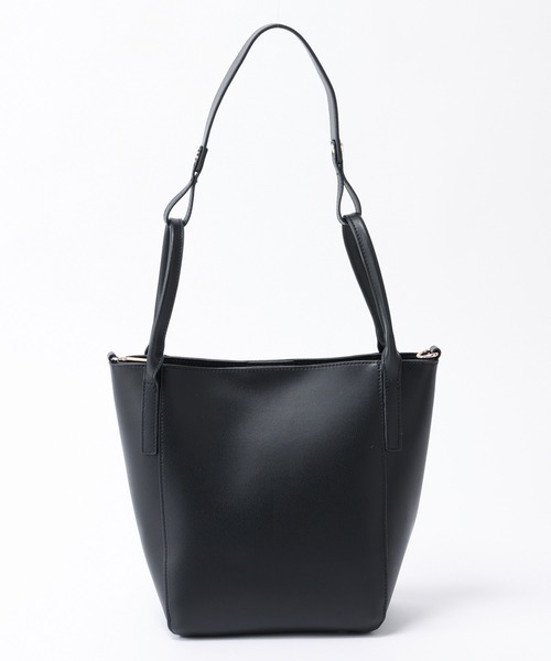 un dix cors(アンディコール)の「スタイリングにマッチしやすい 2WAYハンドルバッグ(ハンドバッグ・レディース・ブラック/ベージュ・FREE)」の9枚目の写真