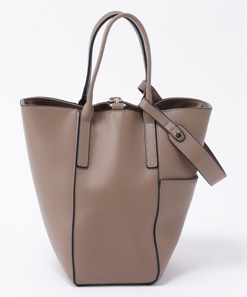 un dix cors(アンディコール)の「スタイリングにマッチしやすい 2WAYハンドルバッグ(ハンドバッグ・レディース・ブラック/ベージュ・FREE)」の15枚目の写真