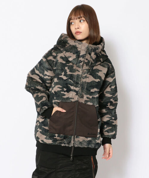AVIREX（アヴィレックス）の「【Women's】カモプリント シャギー