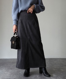 Riberry | 前スリットコーデュロイスカート(スカート)