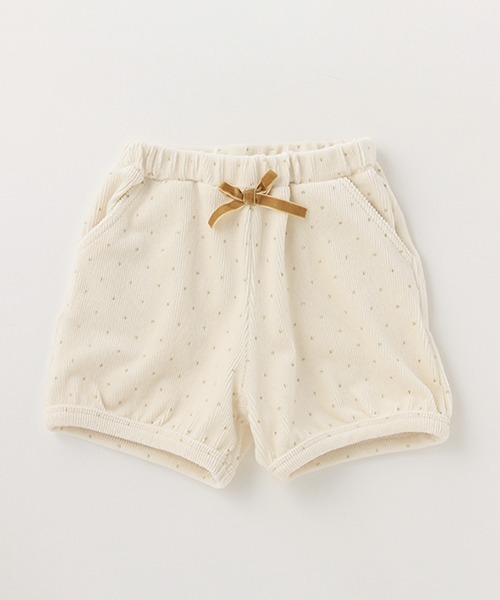 petit main(プティマイン)の「カットコールショートパンツ(その他パンツ・キッズ・チャコール/ライトピンク/ライトカーキ/アイボリー・120cm/80cm/100cm/110cm/90cm/130cm)」の2枚目の写真