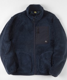 LOGOS | 【LOGOS/ロゴス】ボアフリース スタンドジャケット/ボアジャケット(ブルゾン)