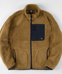 LOGOS | 【LOGOS/ロゴス】ボアフリース スタンドジャケット/ボアジャケット(ブルゾン)