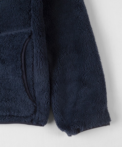 LOGOS（ロゴス）の「【LOGOS/ロゴス】ボアフリース スタンドジャケット/ボアジャケット（ブルゾン・メンズ・ライトブラウン/グリーン/ネイビー/グレー/ダークグリーン/アッシュグレー/ライトブルー/ダークブルー/モカ・M/L/XL）」の14枚目の写真