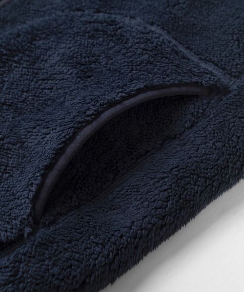 LOGOS（ロゴス）の「【LOGOS/ロゴス】ボアフリース スタンドジャケット/ボアジャケット（ブルゾン・メンズ・ライトブラウン/グリーン/ネイビー/グレー/ダークグリーン/アッシュグレー/ライトブルー/ダークブルー/モカ・M/L/XL）」の13枚目の写真