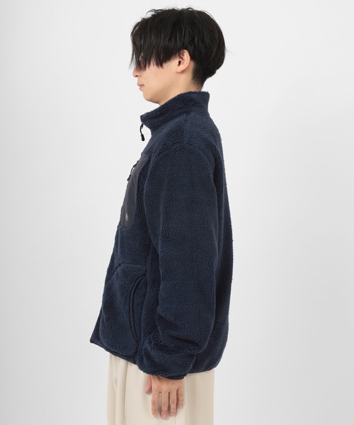 LOGOS（ロゴス）の「【LOGOS/ロゴス】ボアフリース スタンドジャケット/ボアジャケット（ブルゾン・メンズ・ライトブラウン/グリーン/ネイビー/グレー/ダークグリーン/アッシュグレー/ライトブルー/ダークブルー/モカ・M/L/XL）」の21枚目の写真