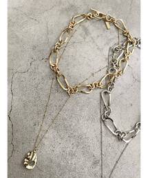 ダブルチェーンネックレス