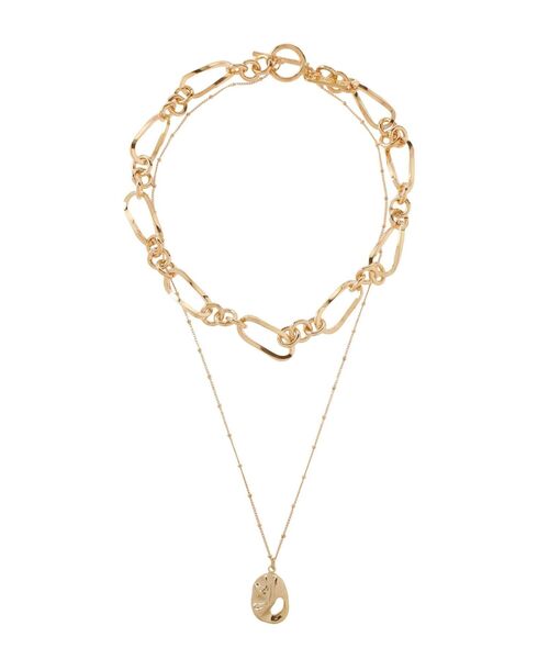 EMODA（エモダ）の「ダブルチェーンネックレス（ネックレス・レディース・シルバー/ゴールド・FREE）」の7枚目の写真