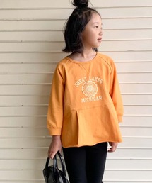 CIAOPANIC TYPY（チャオパニックティピー）の「【KIDS】裾フレアカレッジスウェット（スウェット・キッズ）」