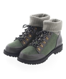 JELLY BEANS | リブニットトレッキングブーツ(214-40277)JELLY BEANS(ジェリービーンズ)(ブーツ)