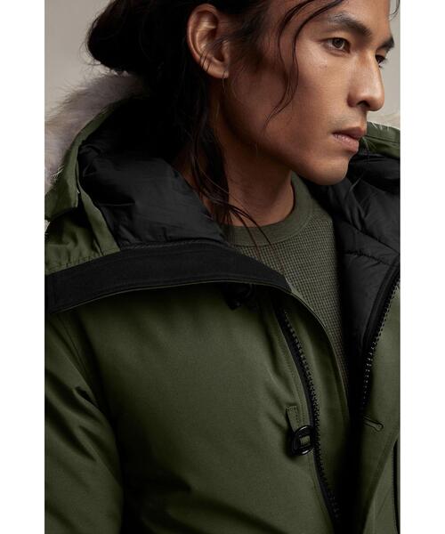 CANADA GOOSE（カナダグース）の「▲＜CANADA GOOSE（カナダグース）＞ CHATEAU PARKA/アウター □□（ダウンジャケット/コート・メンズ・オリーブ・L/S/M）」の3枚目の写真
