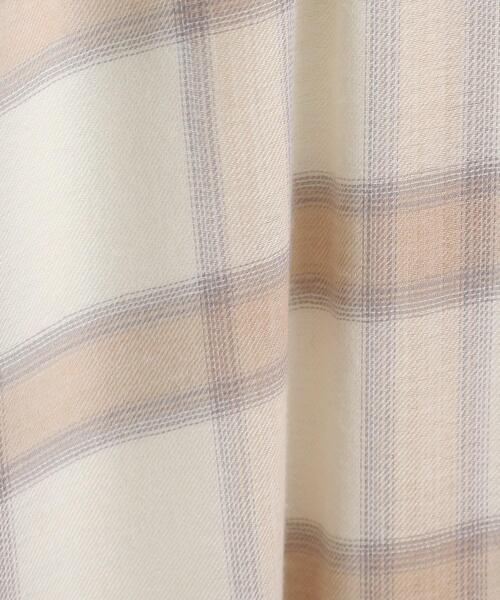 INDIVI（インディヴィ）の「◆【洗える/日本製】アシンメトリー チェックスカート（スカート・レディース・ベージュ系その他5/ブラック系1・38/36/03/19/15 /05/13）」の19枚目の写真