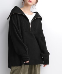 osharewalker | 『セーラーカラーハーフジップニット』(ニット/セーター)