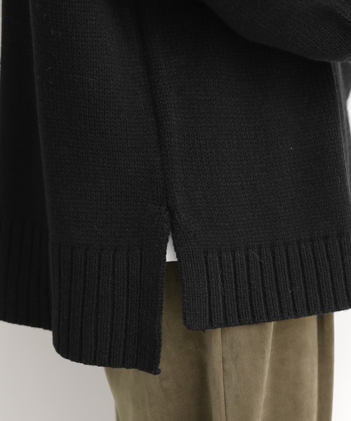 osharewalker（オシャレウォーカー）の「【廃盤】『セーラーカラーハーフジップニット』（ニット/セーター・レディース・ブラック/アイボリー/ブルーパープル/グリーン・FREE）」の20枚目の写真