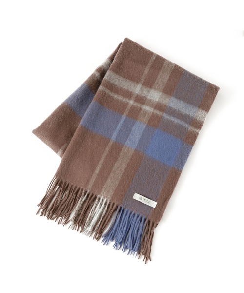 品揃え豊富で セール ウールチェックストール ストール ショール Nano Universe ナノユニバース のファッション 祝開店 大放出セール開催中 Arenatheatre Net