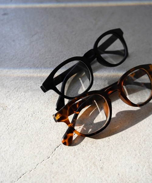 CANAL JEAN（キャナルジーン）の「Dume(デューム) マットフレームダテメガネ（メガネ・レディース・ブラック/ブラウン系その他・ONE SIZE）」の14枚目の写真