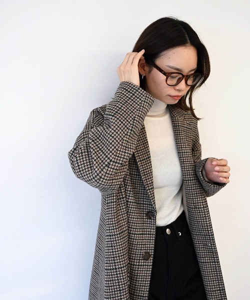 CANAL JEAN（キャナルジーン）の「Dume(デューム) マットフレームダテメガネ（メガネ・レディース・ブラック/ブラウン系その他・ONE SIZE）」の9枚目の写真