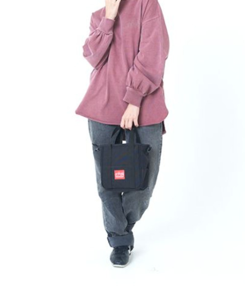 Manhattan Portage（マンハッタンポーテージ）の「Manhattan Portage/マンハッタンポーテージ ショルダートートバッグ Mini Gowanus Tote Bag MP7314（ショルダーバッグ・メンズ・ブラック・FREE）」の11枚目の写真