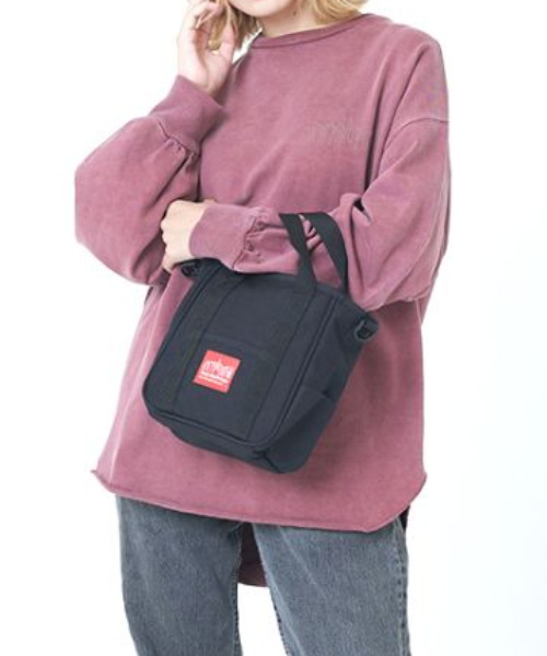 Manhattan Portage（マンハッタンポーテージ）の「Manhattan Portage/マンハッタンポーテージ ショルダートートバッグ Mini Gowanus Tote Bag MP7314（ショルダーバッグ・メンズ・ブラック・FREE）」の9枚目の写真