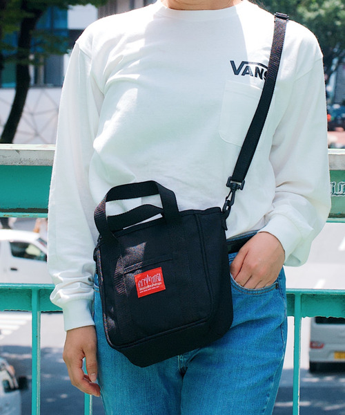 Manhattan Portage（マンハッタンポーテージ）の「Manhattan Portage/マンハッタンポーテージ ショルダートートバッグ Mini Gowanus Tote Bag MP7314（ショルダーバッグ・メンズ・ブラック・FREE）」の19枚目の写真