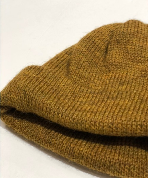 HIGHLAND 2000（ハイランドトゥーサウザンド）の「HIGHLAND2000/ハイランド2000　BW Tubular Bobbycap チューブラー　ボビーキャップ　HL-0007（ニットキャップ/ビーニー・メンズ・ブラック/グレー/ナチュラル/イエロー/オレンジ・FREE）」の13枚目の写真