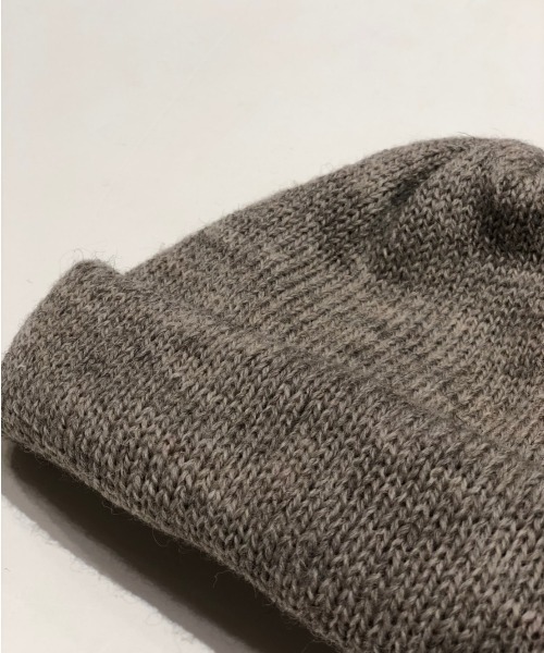 HIGHLAND 2000（ハイランドトゥーサウザンド）の「HIGHLAND2000/ハイランド2000　BW Tubular Bobbycap チューブラー　ボビーキャップ　HL-0007（ニットキャップ/ビーニー・メンズ・ブラック/グレー/ナチュラル/イエロー/オレンジ・FREE）」の12枚目の写真