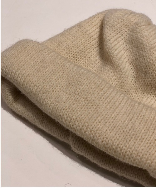 HIGHLAND 2000（ハイランドトゥーサウザンド）の「HIGHLAND2000/ハイランド2000　BW Tubular Bobbycap チューブラー　ボビーキャップ　HL-0007（ニットキャップ/ビーニー・メンズ・ブラック/グレー/ナチュラル/イエロー/オレンジ・FREE）」の8枚目の写真