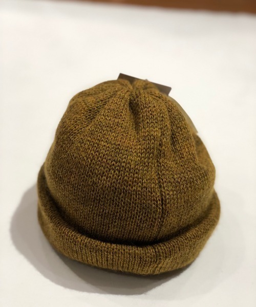 HIGHLAND 2000（ハイランドトゥーサウザンド）の「HIGHLAND2000/ハイランド2000　BW Tubular Bobbycap チューブラー　ボビーキャップ　HL-0007（ニットキャップ/ビーニー・メンズ・ブラック/グレー/ナチュラル/イエロー/オレンジ・FREE）」の7枚目の写真