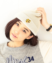 INFIELDER DESIGN | ◎INFIELDER DESIGN×BEAMS BOY / 虎&福 ワッチキャップ(ニットキャップ/ビーニー)
