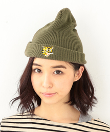 INFIELDER DESIGN | INFIELDER DESIGN×BEAMS BOY / 虎&福 ワッチキャップ(ニットキャップ/ビーニー)