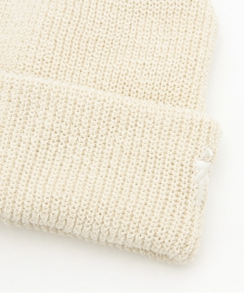 INFIELDER DESIGN（インフィールダーデザイン）の「◎INFIELDER DESIGN×BEAMS BOY / 虎&福 ワッチキャップ（ニットキャップ/ビーニー・レディース・ナチュラル/オリーブ・ONE SIZE）」の18枚目の写真