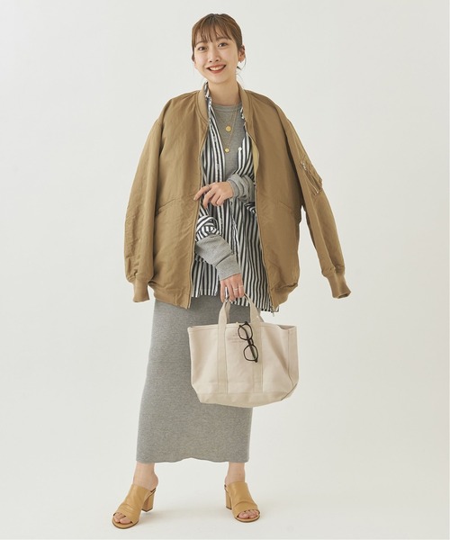 plage（プラージュ）の「YAKコンthermal スカート◆（スカート・レディース・ライトグレー・38/36）」の3枚目の写真