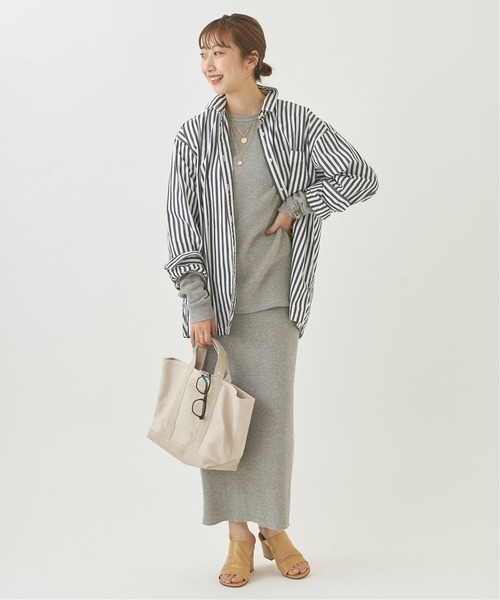 plage（プラージュ）の「YAKコンthermal スカート◆（スカート・レディース・ライトグレー・38/36）」の11枚目の写真